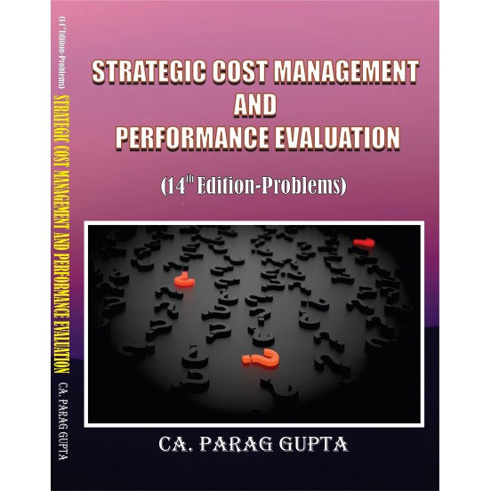 CA Final Costing Books(SCM & PE) By Parag Sir-14th Edition (For May ...